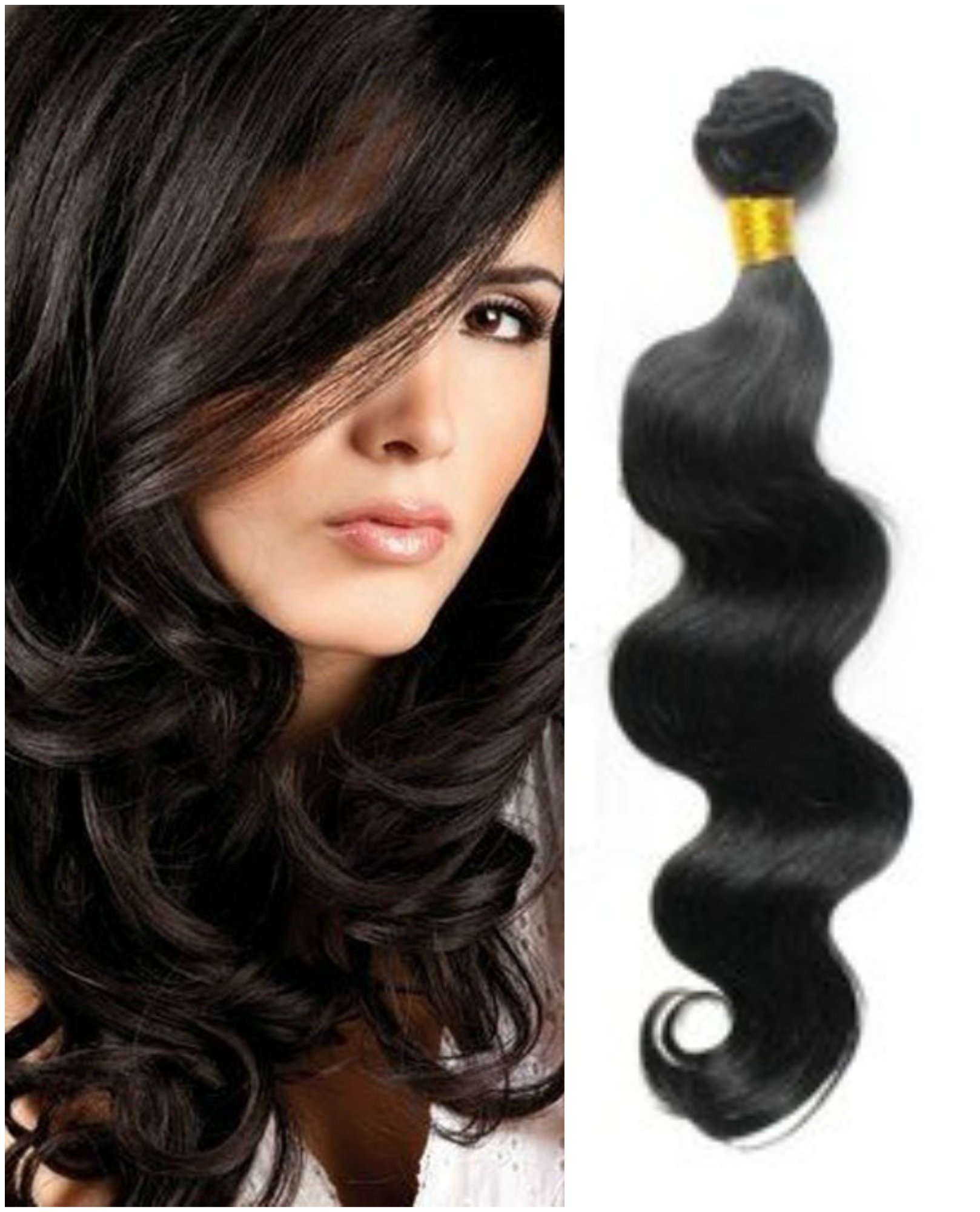 (image for) European Unprocessed Natural Body Machine Weft - Finest Quality