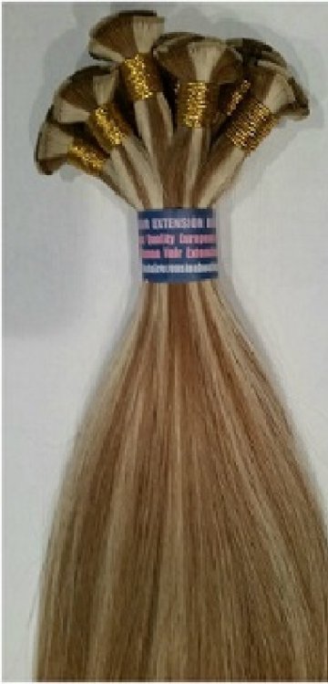 (image for) European Remy Silky Hand Tied Weft Any Color "AAA" Grade 14"