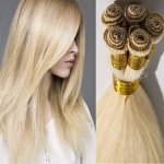 Russian Remy Natural Silky Hand Tied Weft 18/20" Length (image for) Russian Remy Natural Silky Hand Tied Weft 18/20" Length