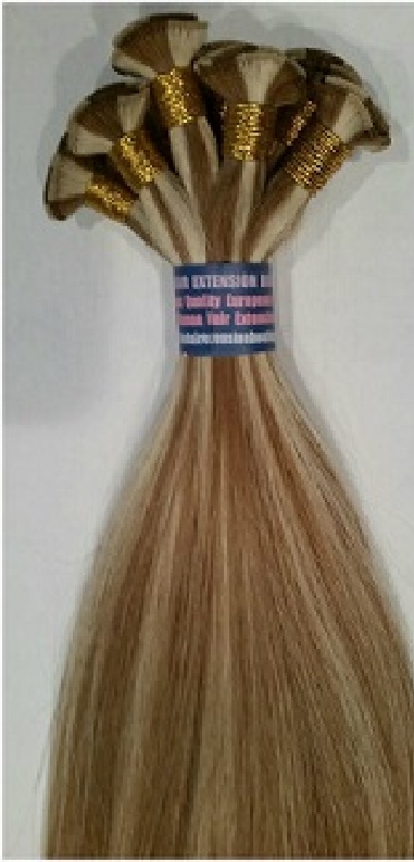 (image for) European Remy Silky Hand Tied Weft Any Color "AAA" Grade 14"