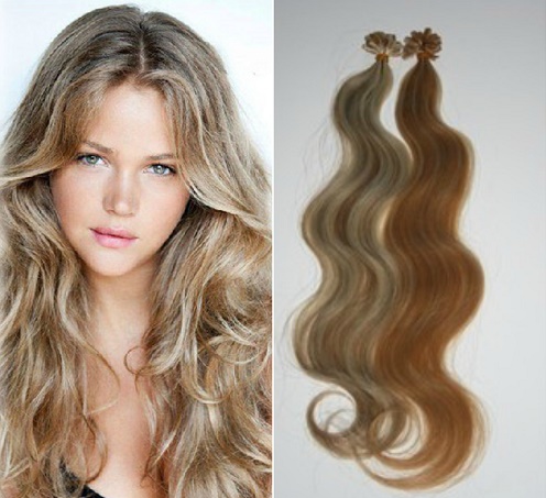 European Remy 22 Natural Body U-Tip 1 Gr. 25 Strands [1047a 