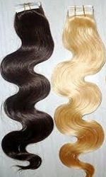 (image for) 18/20" European Remy AAA Body Seamless Tape Extensions 20 Tabs
