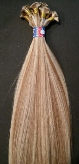 European Remy Silky Hand Tied Weft Any Color "AAA" Grade 18" - Click Image to Close