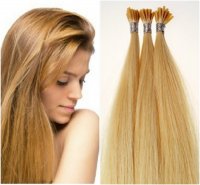 Finest Quality Russian Remy I-Tip 120 Strands 14/16" Length 2 OZ